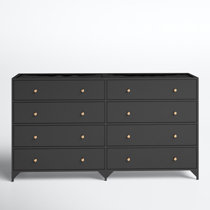 Extra large black deals dresser